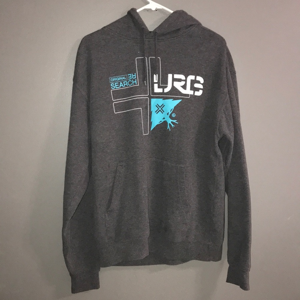 gray hoodie